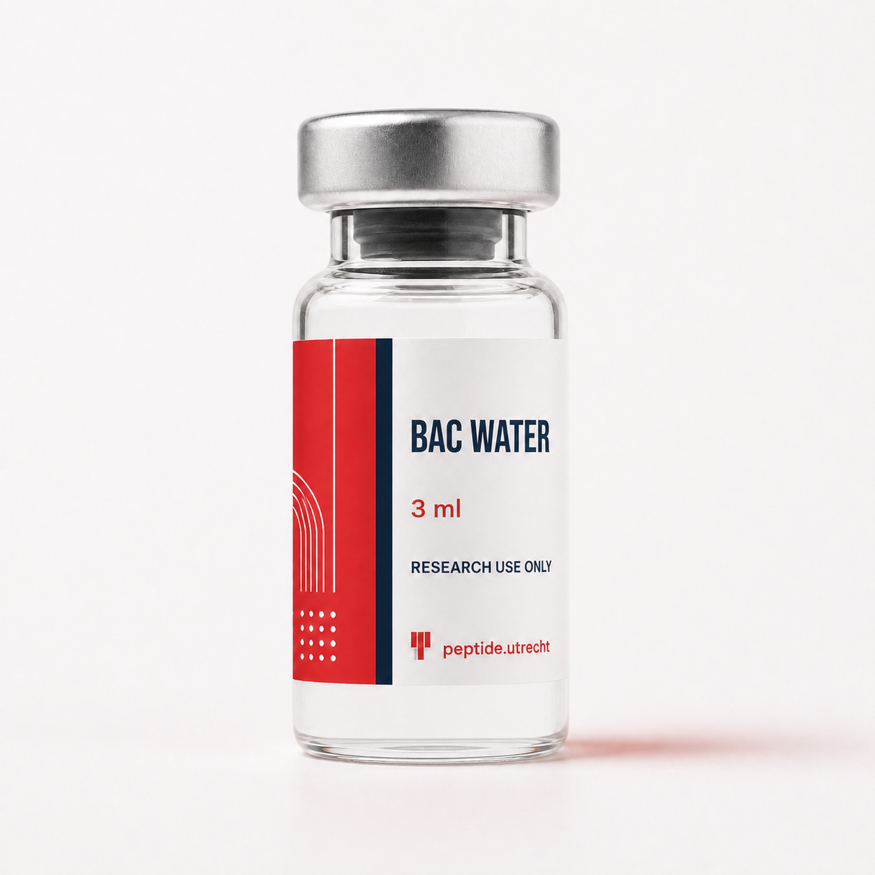 Productafbeelding BAC-water 3 ml in rood, wit en donkerblauw